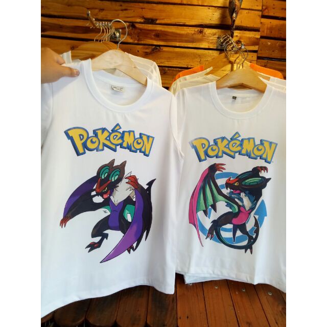 Áo thun pokemon noivern cho bé trai bé gái thật in tại shop / shop uy tín