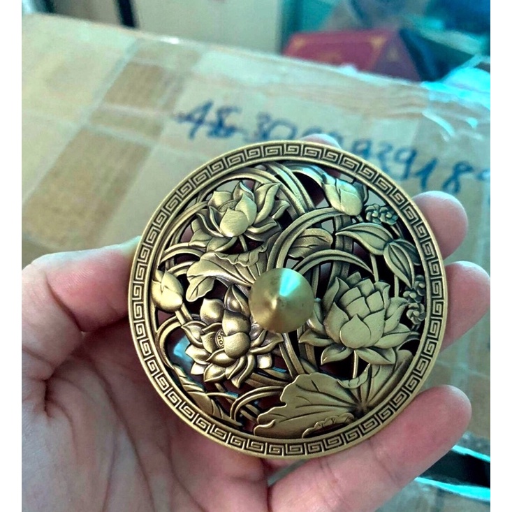 Lư trầm hương, đốt trầm bằng đồng