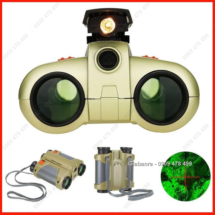 ĐỒ CHƠI ỐNG NHÒM NHÌN ĐÊM NIGHT SCOPE CHẠY PIN - 9146