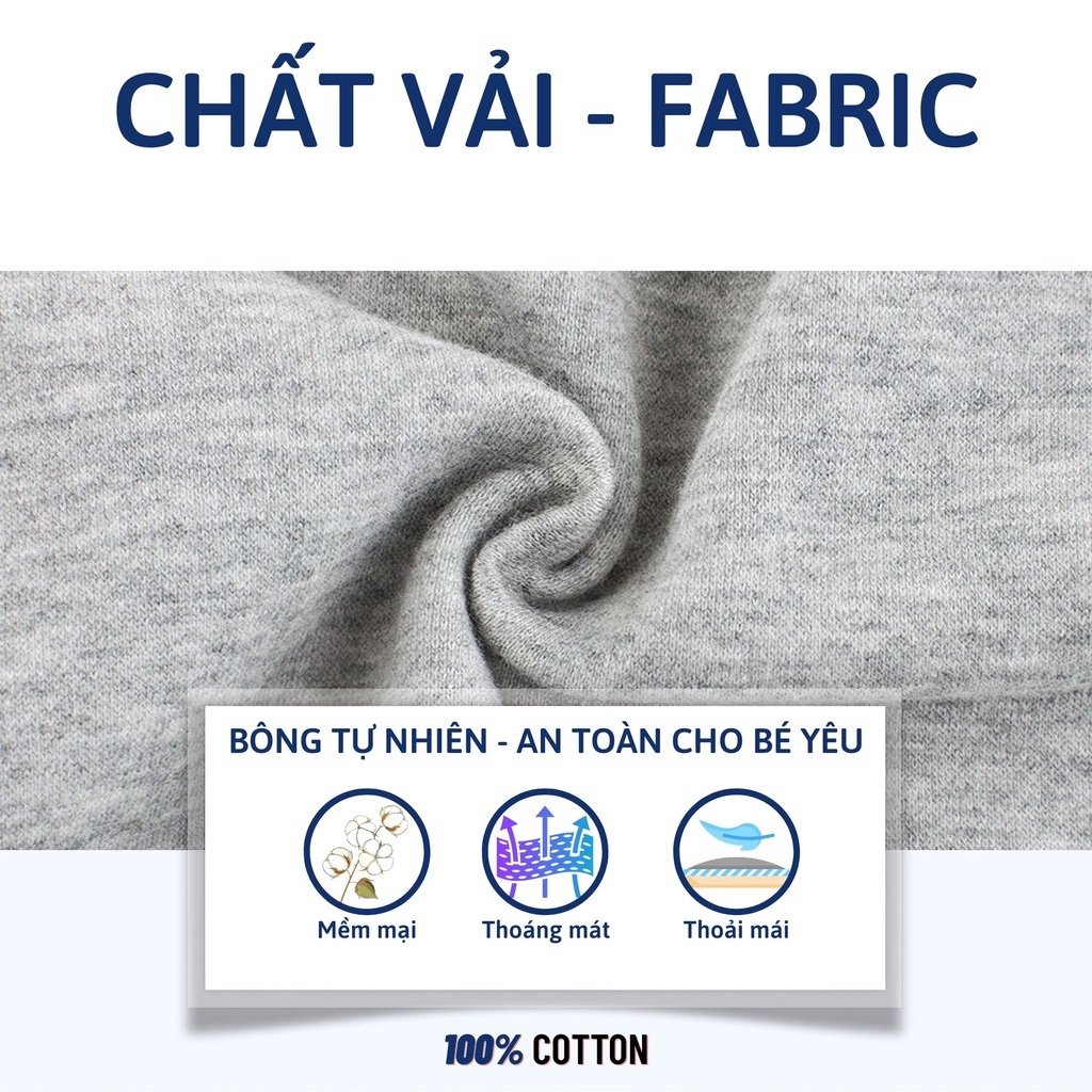 Quần nỉ thun dài bé trai 27Kids Quần thu đông nam cho trẻ từ 2-10 tuổi BLPE1