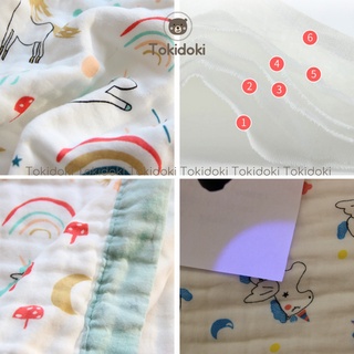 Chăn sợi tre 4 lớp dày dặn Tokidoki