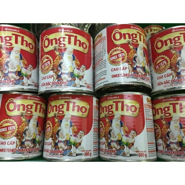 Sữa đặc ông thọ đỏ hộp 380g