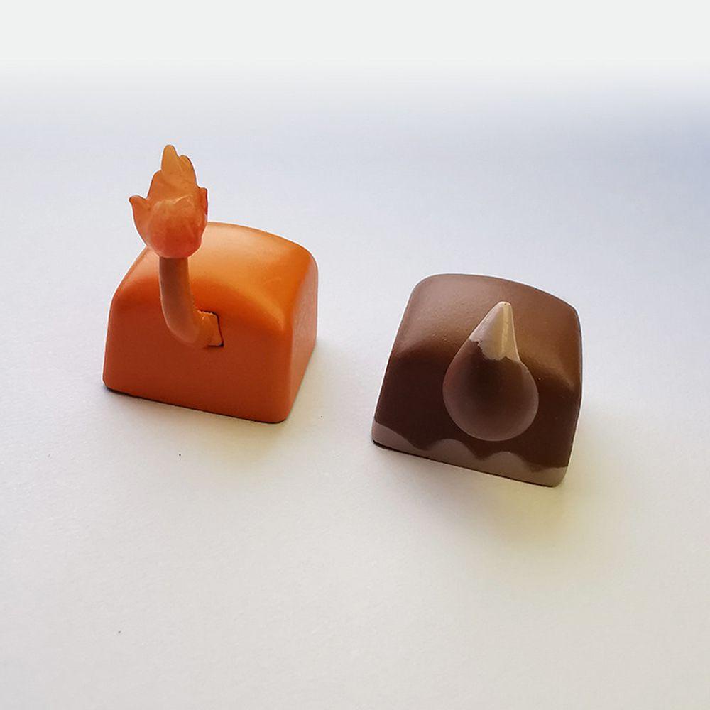 Nút Bàn Phím Máy Tính R4 In Hình Pikachu Hoạt Hình Bằng Nhựa Resin Cho Cherry MX