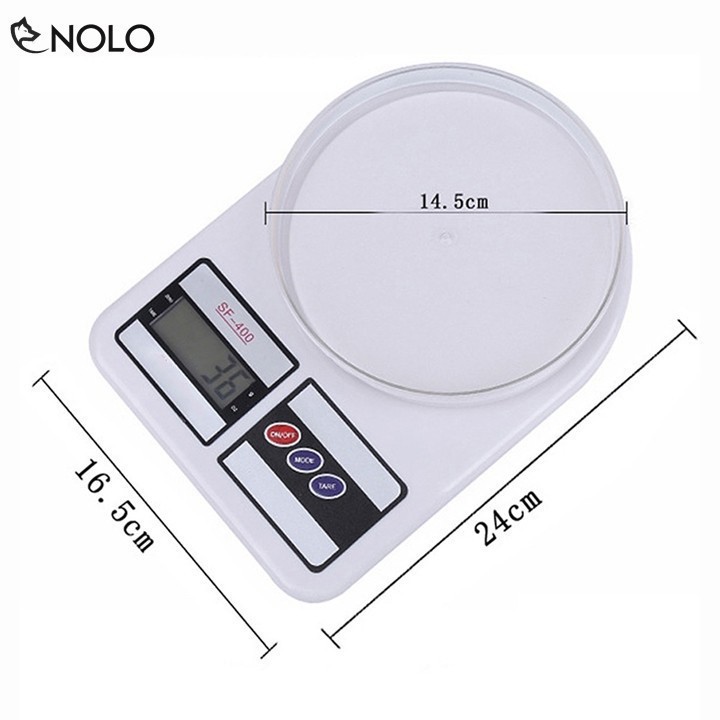 Combo Cân Nhà Bếp Điện Tử Màn Hình LCD 10gr 7kg Và Bộ Dụng Cụ Làm Mềm Thịt Cán Dài