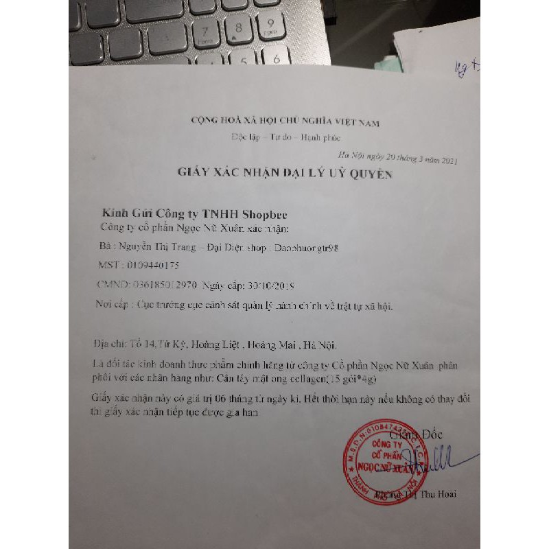 1 gói cần tây mật ong collagen