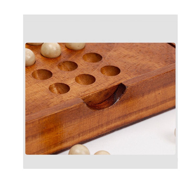 Đồ chơi trí tuệ_Thử thách trí não_The Peg Solitaire-Sequential Movement Puzzle_Hack não &amp; Xoắn não_IQ Toys_Giải đố
