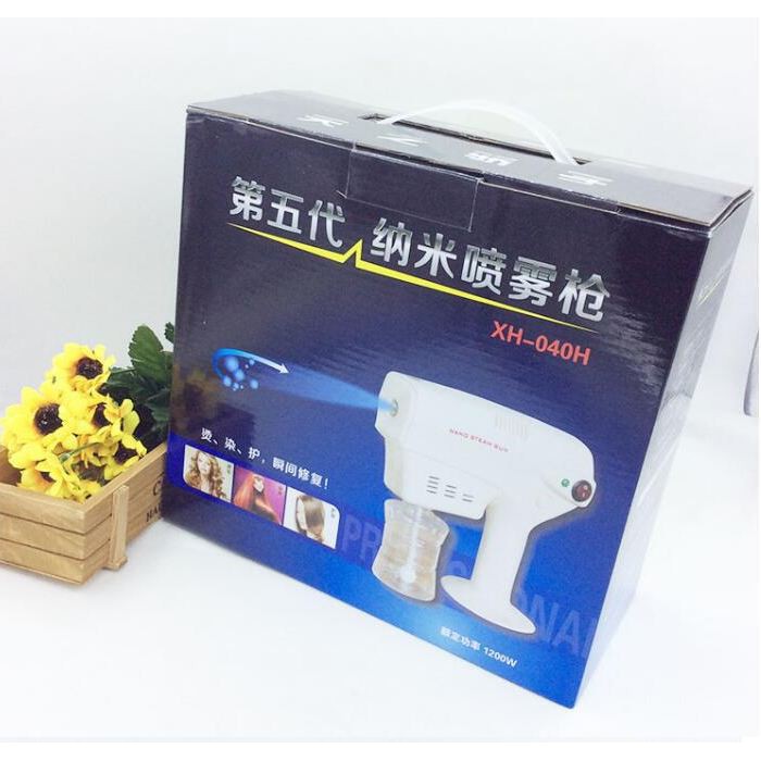 Máy phun sương nano phục hồi tóc Blue magic XH-040H (có đèn led)