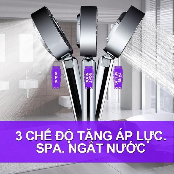 Vòi Sen Tăng Áp 2 Mặt Nhật Bản Đa Năng