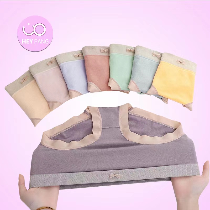 Quần lót nữ thun nơ cotton phối viền su thoáng khí đũng cotton kháng khuẩn HEYPANG VN024