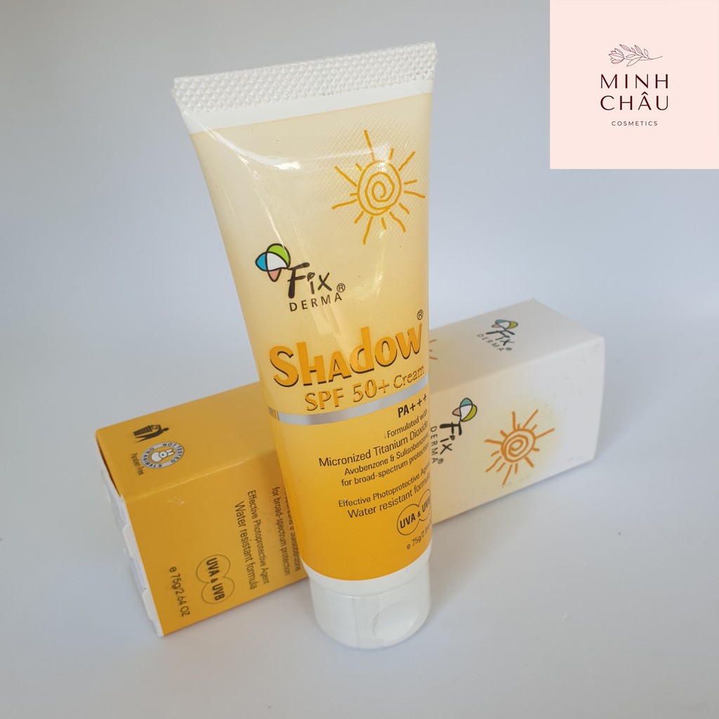 Kem chống nắng fixderma shadow spf 30+/ spf 50+