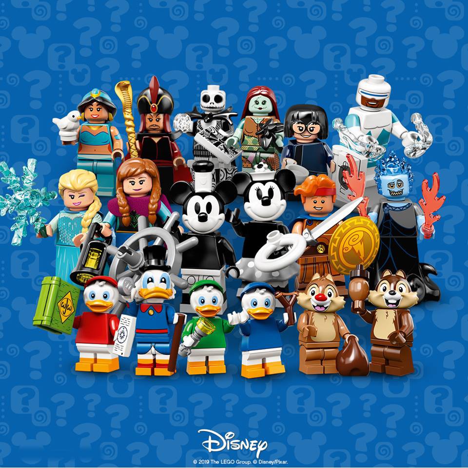 LEGO Minifigures Disney Series 2 Full Series với 18 nhân vật