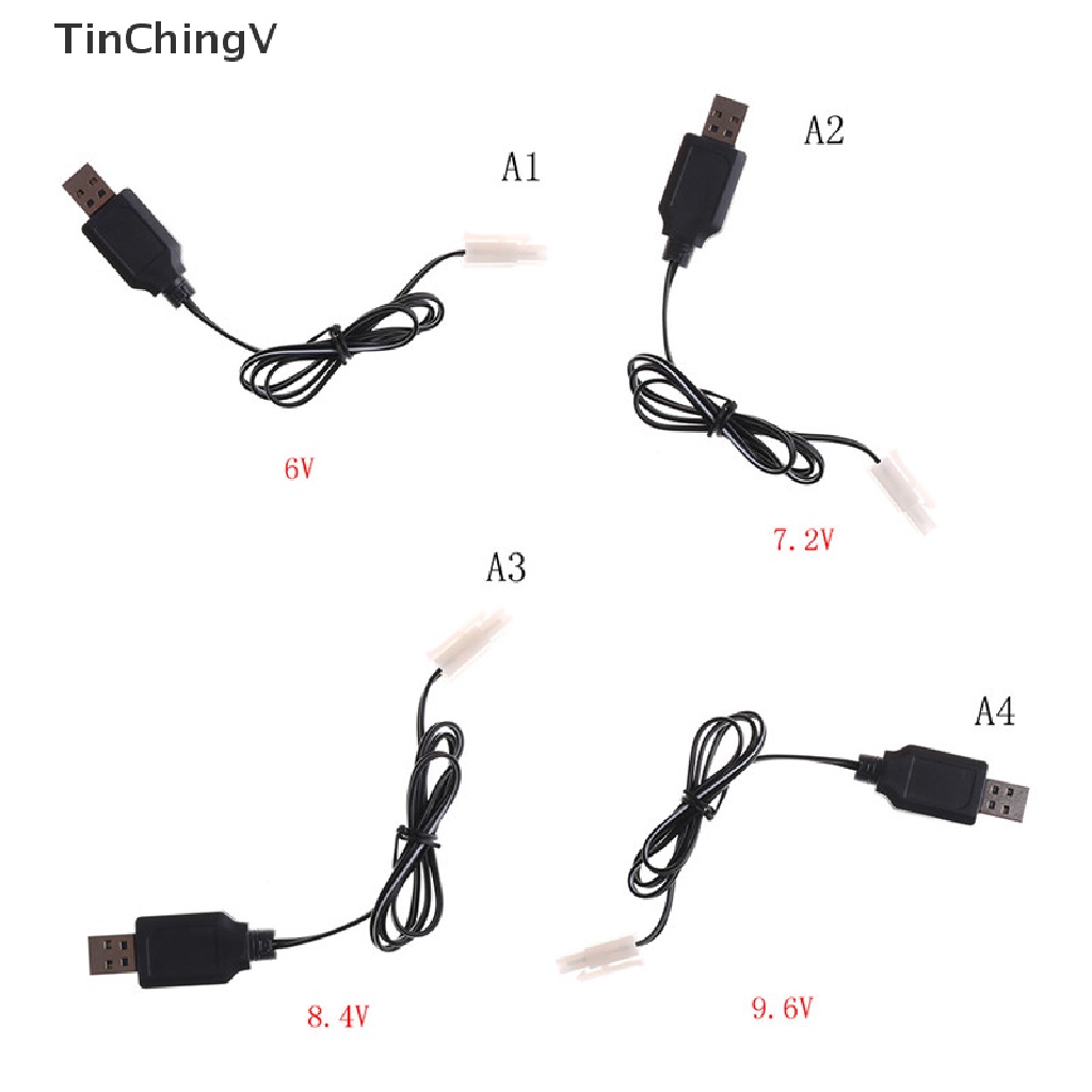 Bộ Sạc Pin USB DC 6V 7.2V 8.4V 9.6V Cho Xe Điều Khiển Từ Xa