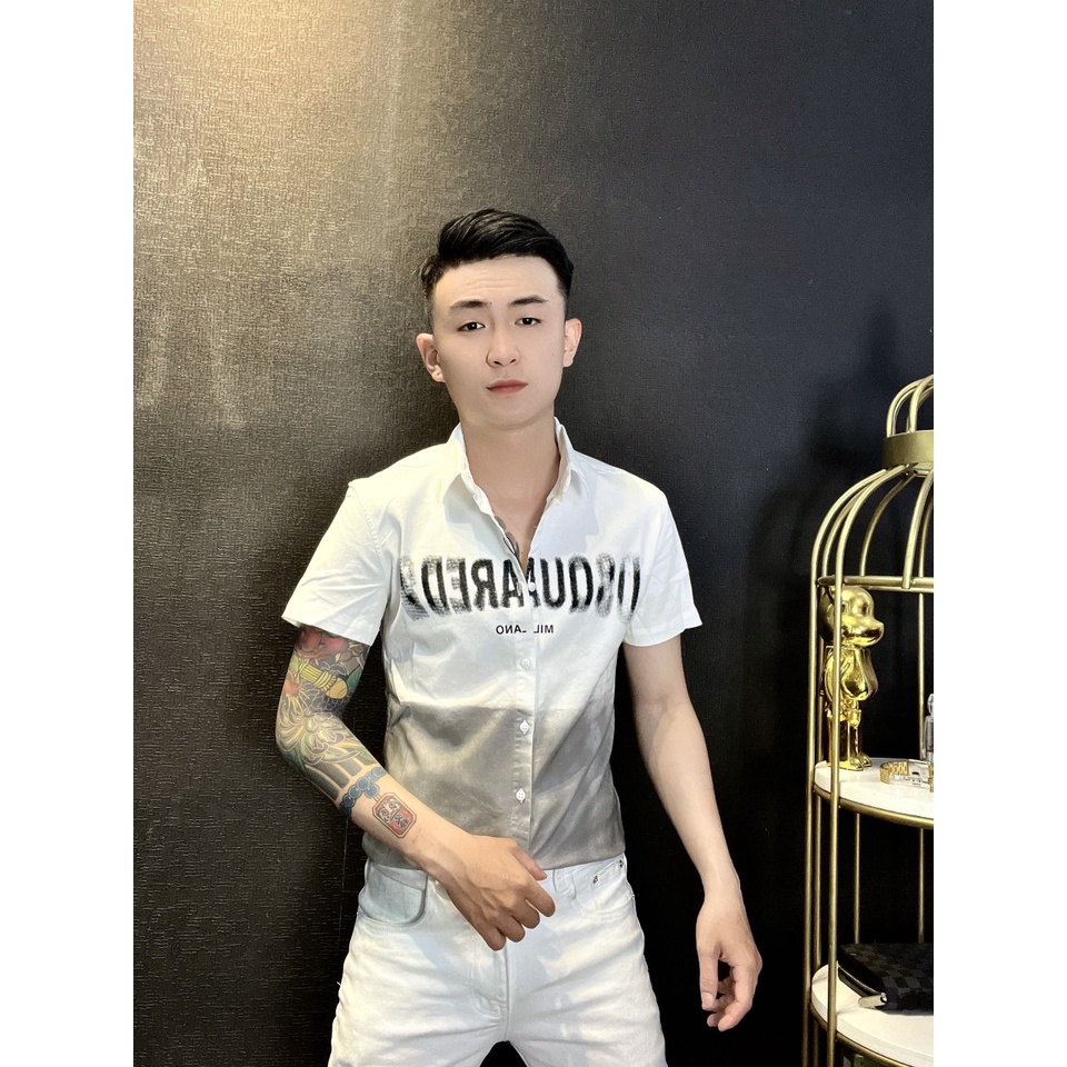 Áo sơ mi nam ngắn tay kaki cao cấp VENICE dáng slimfit, cổ bẻ, chất Kaki Hàn mềm mát, dáng ôm, co giãn thoải mái.