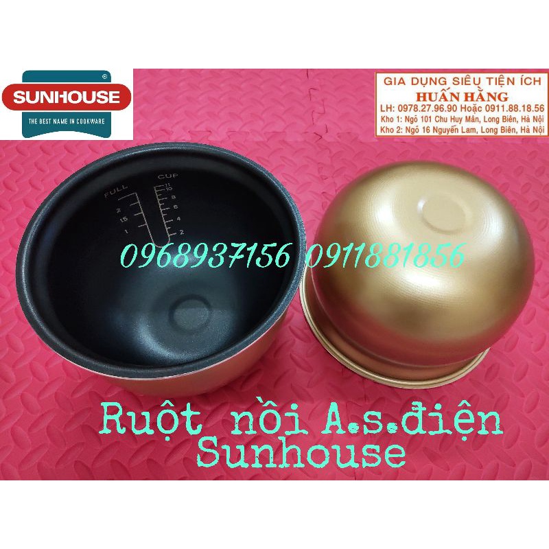 RUỘT NỒI ÁP SUẤT ĐIỆN SUNHOUSE SHD1550 SHD1657 SHD1757 SHD1767 SHD1755 SHD1756 SHD1758 SHD1768