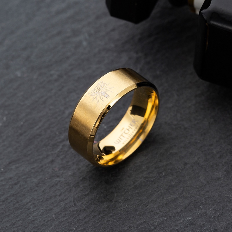 Nhẫn Nam Thời Trang Loki_Accessories Màu Bạc Đẹp Cao Cấp Chất Liệu Titan Không Gỉ - Nhẫn Titan Pander