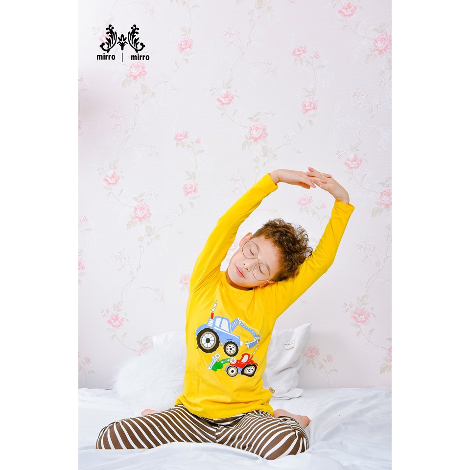 bô đồ Pijama bé trai cotton 4-12 tuổi