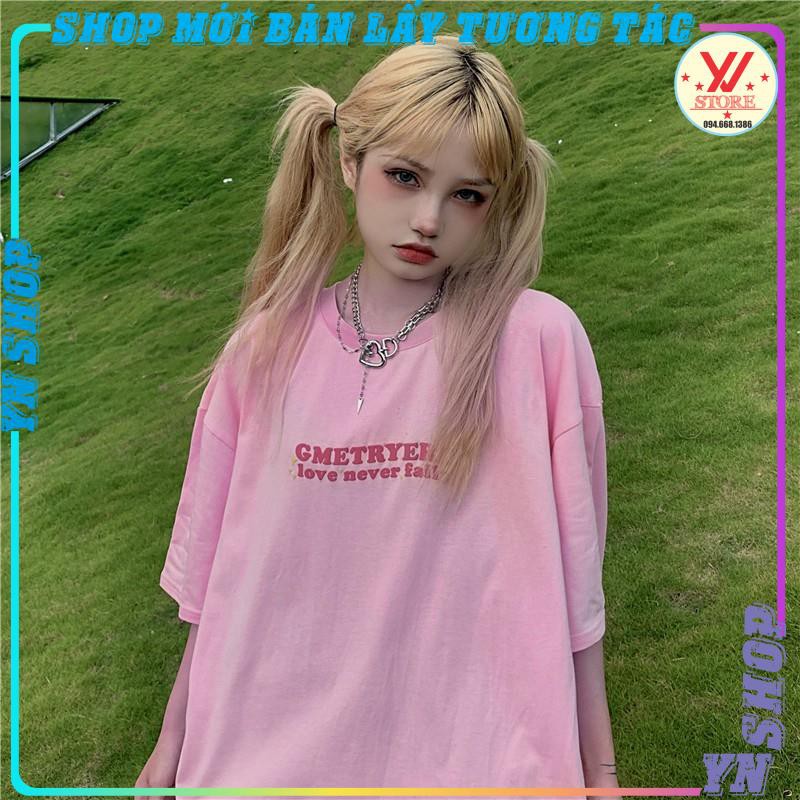 Áo thun tay lỡ form rộng LOVE NEVER FAIL , áo phông Unisexchất cotton xịn 2 chiều 100% dl 240gsm