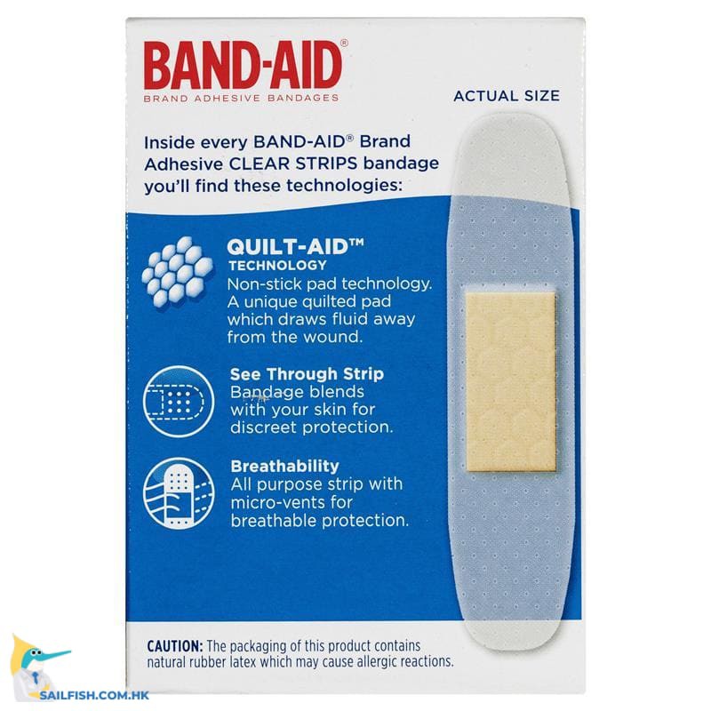 Băng keo cá nhân trong suốt BAND-AID 40 miếng