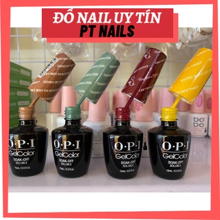sơn gel opi màu đỏ mận