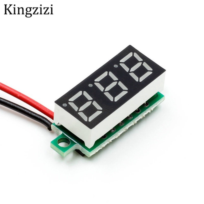 Volt kế thử nghiệm kỹ thuật số mini hiển thị LED 0.28 inch 2.5-40V