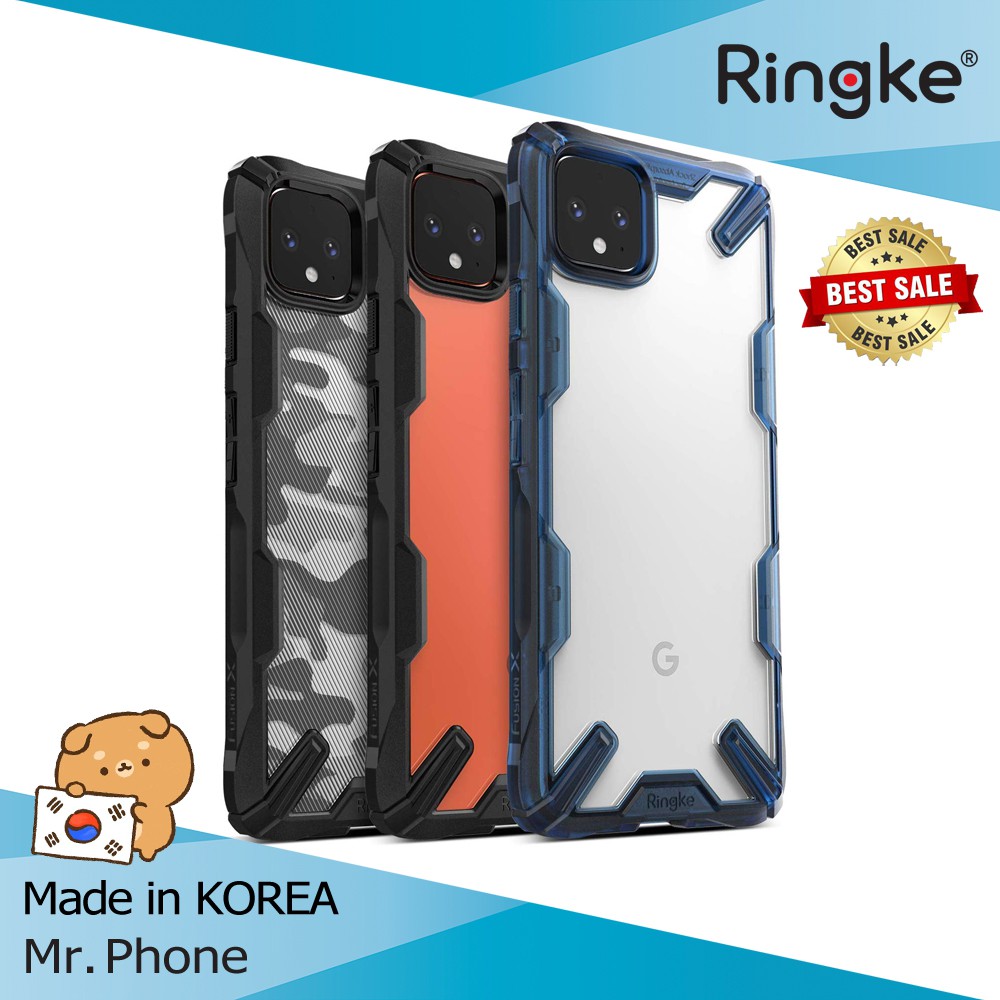 Ốp lưng Google Pixel 4 XL Ringke Fusion X Hàn Quốc (Ringke Fusion X Pixel 4XL)