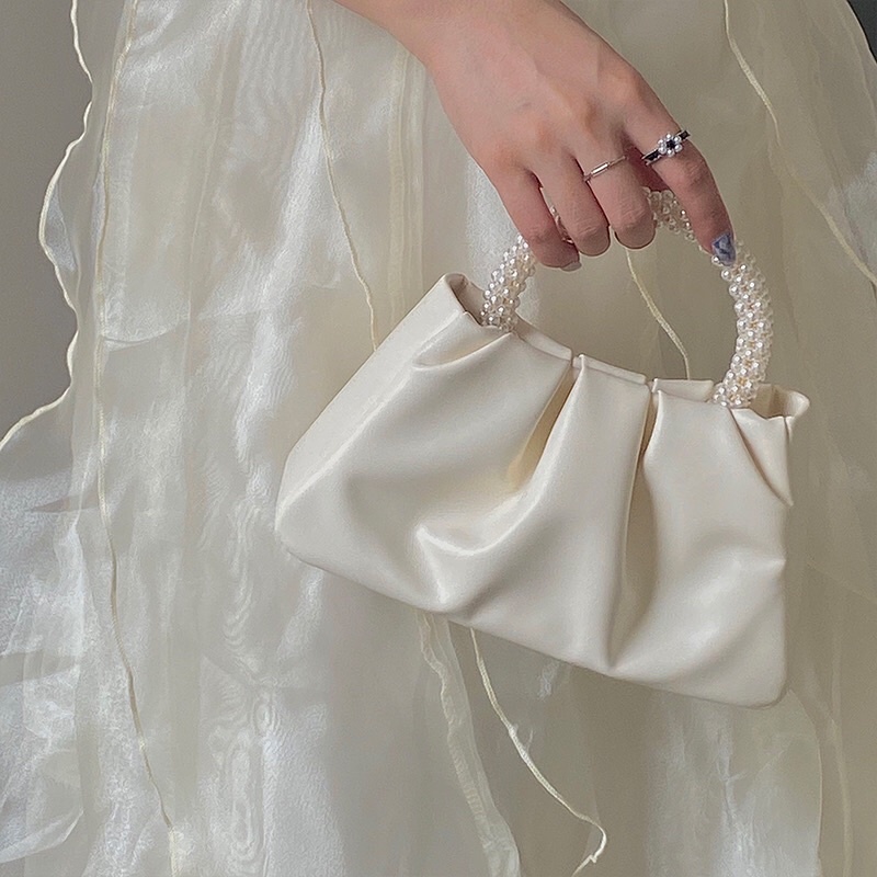 Túi xách đám mây phiên bản đám mây tay cầm ngọc baby