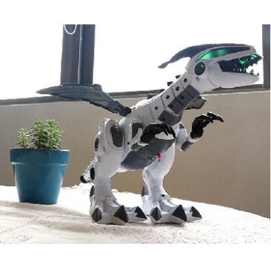 Khủng Long Robot Phun Khói - Lửa Điện Sử Dụng Pin