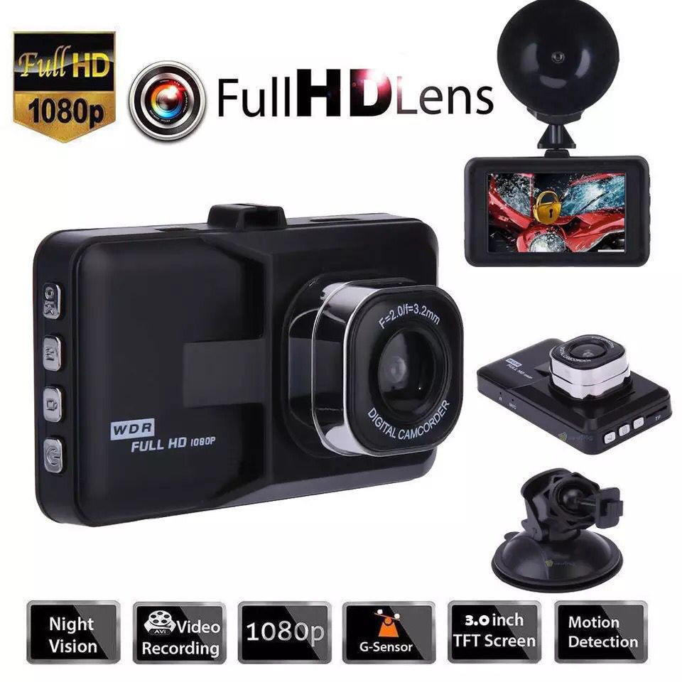 1080P Camera hành trình 3 inch HD Video HD Trả lời video