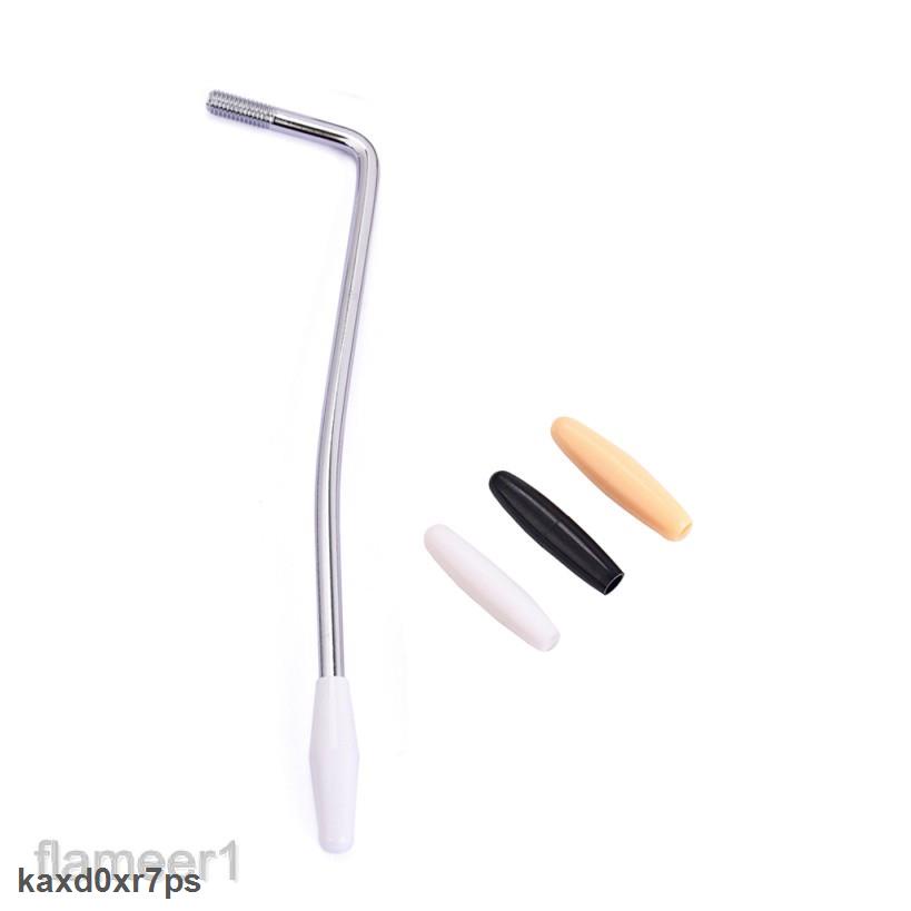 Cam Kết Hàng Như Hình Cần nhún chrome 5mm kèm 3 đầu bọc chuyên dụng cho guitar điện