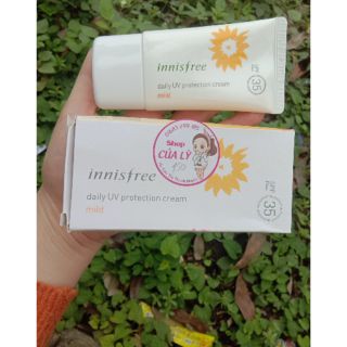 Kem chống nắng Innisfree Daily UV Protection Cream Mild