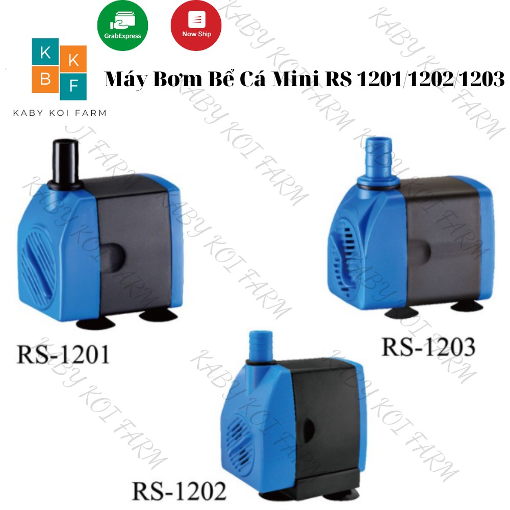 Máy Bơm Bể Cá Mini RS 1201/1202/1203. (Máy Bơm Chìm Risheng )