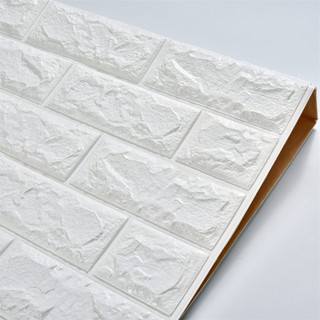 Thảm Xốp Dán Tường Gạch 3D - 70x77cm