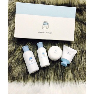 ⭐️⭐️⭐️[KÈM QUÀ TẶNG]: Bộ dưỡng trắng da sữa tươi cao cấp 3CE White Milk Cream 4 món chính hãng 100%