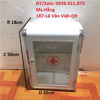 Tủ thuốc y tế gia đình treo tường cỡ lớn-TT03-