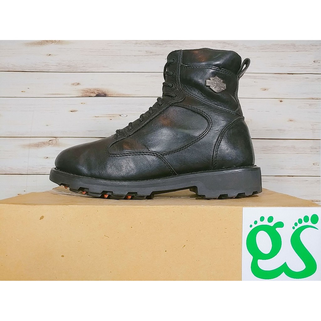 (SIZE 43) Giày boots chính hãng 2hand HARLEY-DAVISON HIGH BOOTS