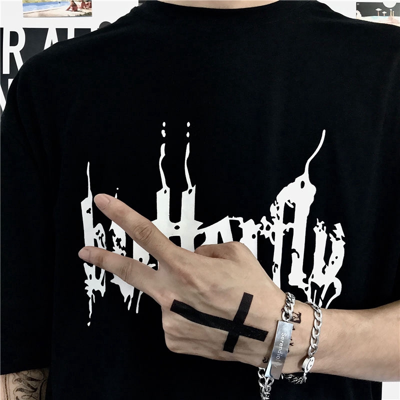 Vòng tay bằng thép titan phong cách Hiphop thời trang đường phố cá tính