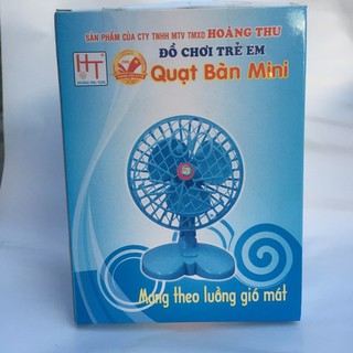 Đồ chơi Quạt bàn mini (xài pin)