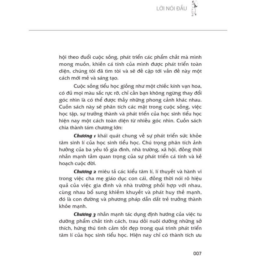 Sách Bách khoa thư giáo dục và phát triển tâm lí - Tính cách trẻ 6-12 tuổi [Minh Long] + Tặng vở Hải Tiến 80 trang