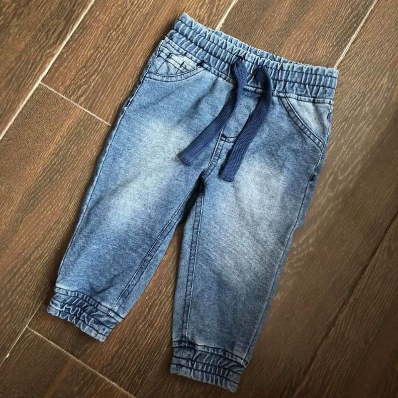 Quần jogger demin cho bé