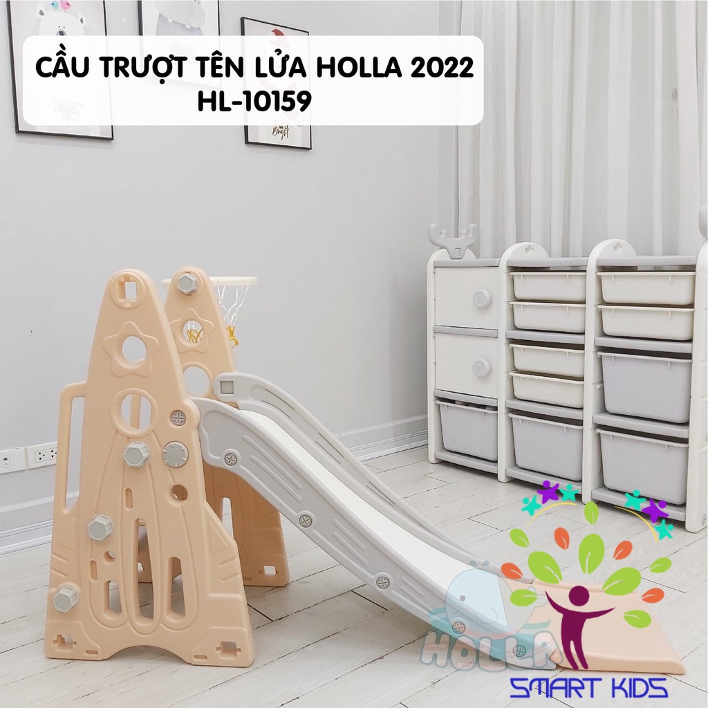 Cầu trượt xích đu tên lửa Holla 2022 HL-10164