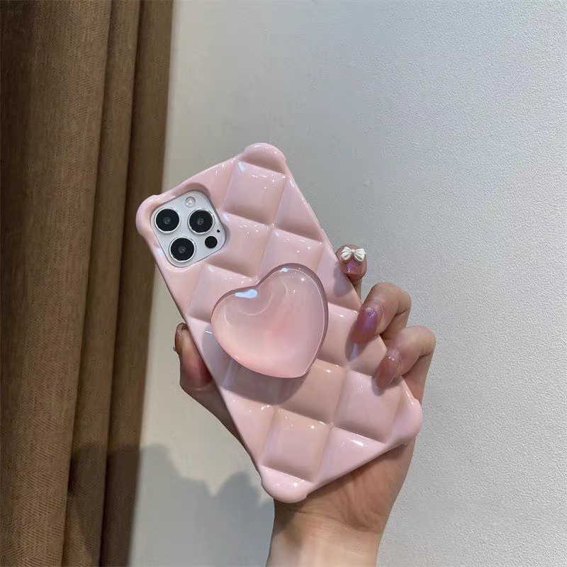 Ốp Điện Thoại Có Giá Đỡ Hình Thoi Cho Iphone 12 pro max 14promax 13 13 pro max11 pro max xs max xr x 7plus