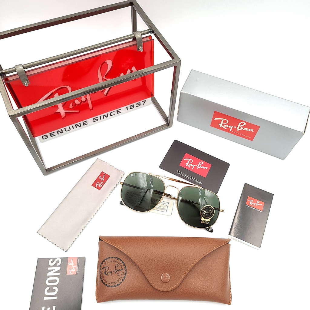 Kính mát RayBan RB3561-001 (57IT) hàng hiệu Italy