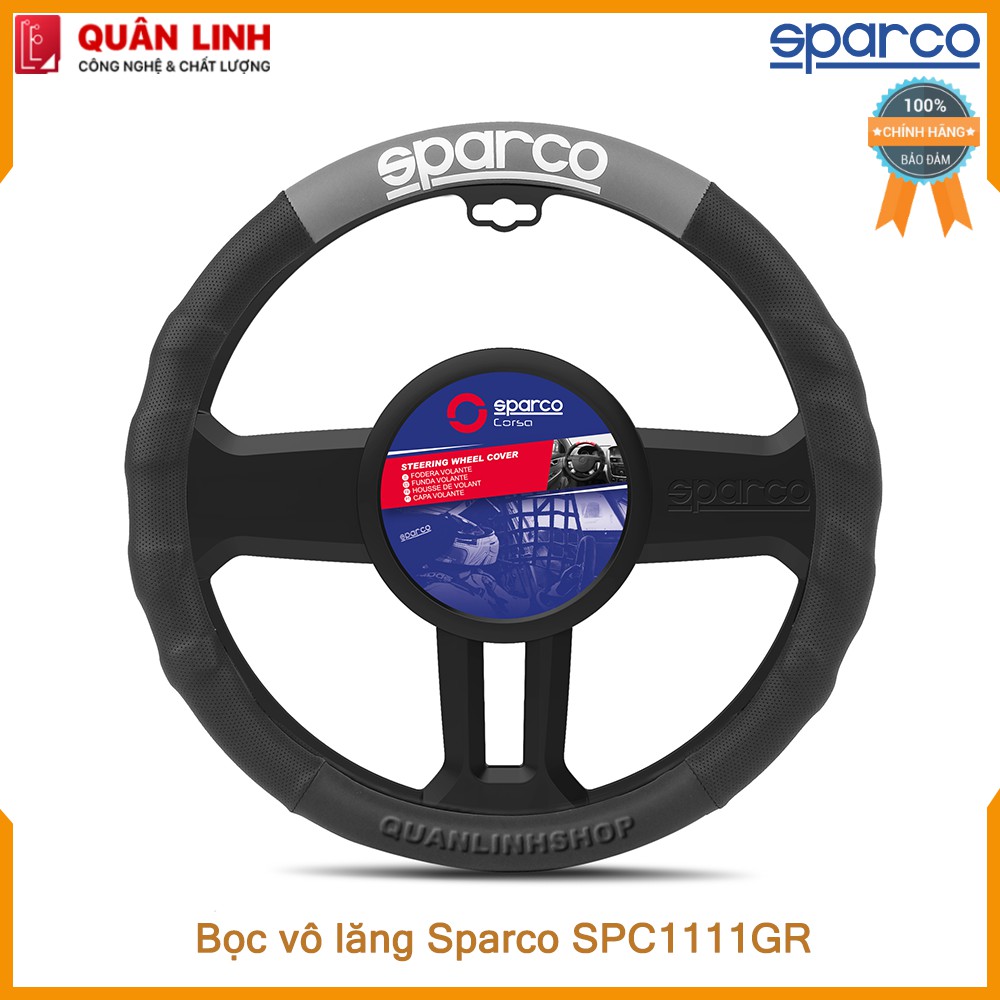 Bọc vô lăng cao cấp chính hãng Sparco  SPC1111