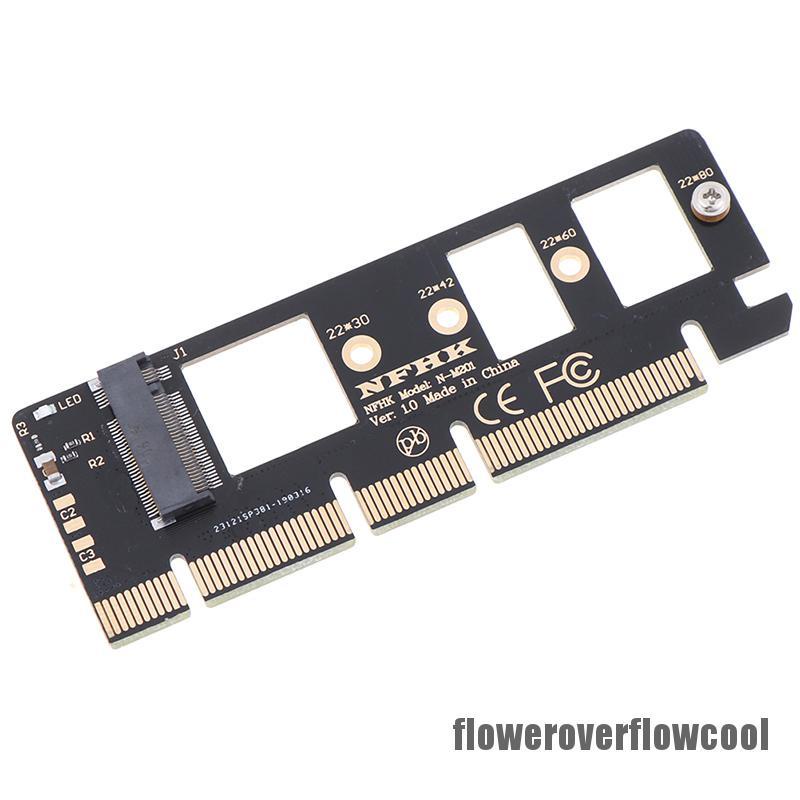 1 Thẻ Chuyển Đổi SSD Sang PCI-E PCI express 3.0 16x x4 NGFF M.2