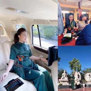 đồ lam đi chùa tay phồng đủ size