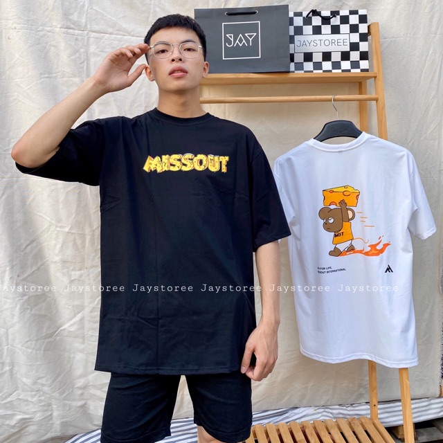 Áo Thun Tay Lỡ Unisex Missout 🌸 FREESHIP 🌸 Nam nữ unisex ❤️ | BigBuy360 - bigbuy360.vn