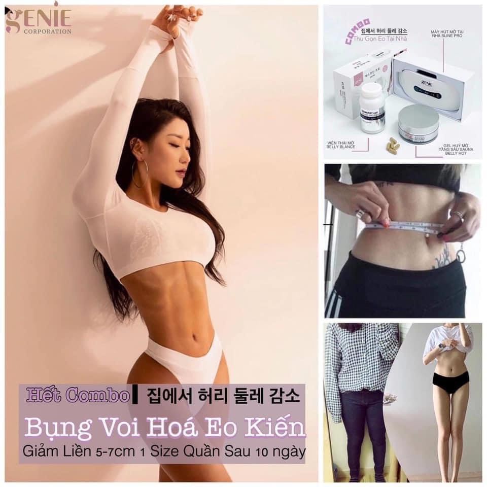 Kem tan mỡ GENIE SAUNA BELLY HOT