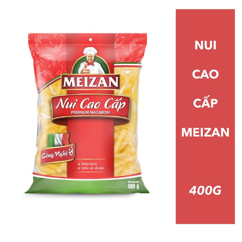 Nui ống dài Meizan 400g/ 200g