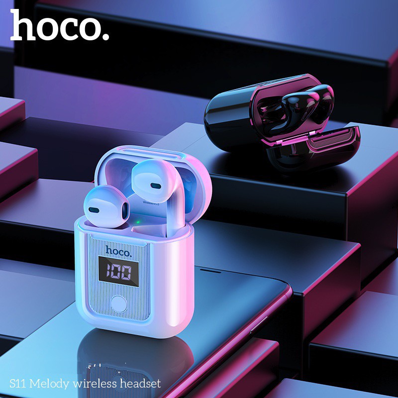 Tai nghe Bluetooth True Wireless cao cấp Hoco S11 Melody V5.0 .