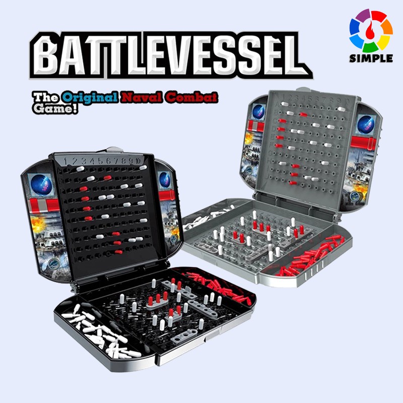 Battleship Board Games Bộ trò chơi chiến lược tàu chiến đấu cổ điển độc đáo